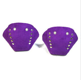 Purple Suede Roller Skate Toe Cap