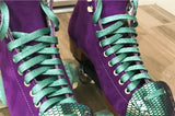 Aquamarine Spark Laces