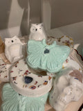 Celestite Crystal Luna Moth Bath Bomb